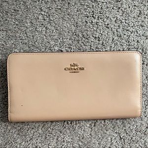 Coach leather wallet